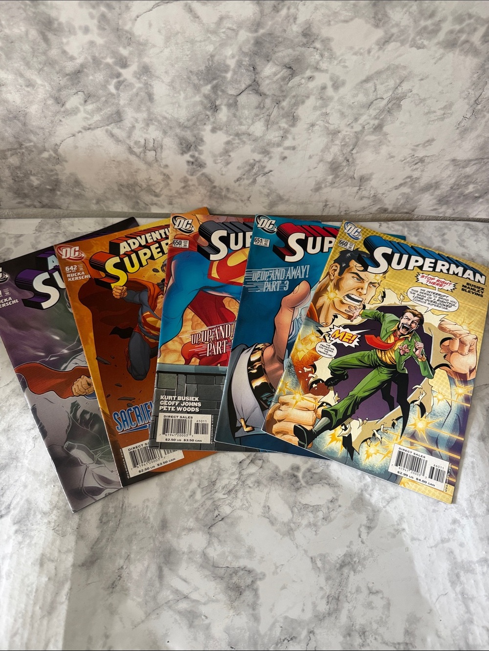 Superman Comic Book Lot - Colorful Covers